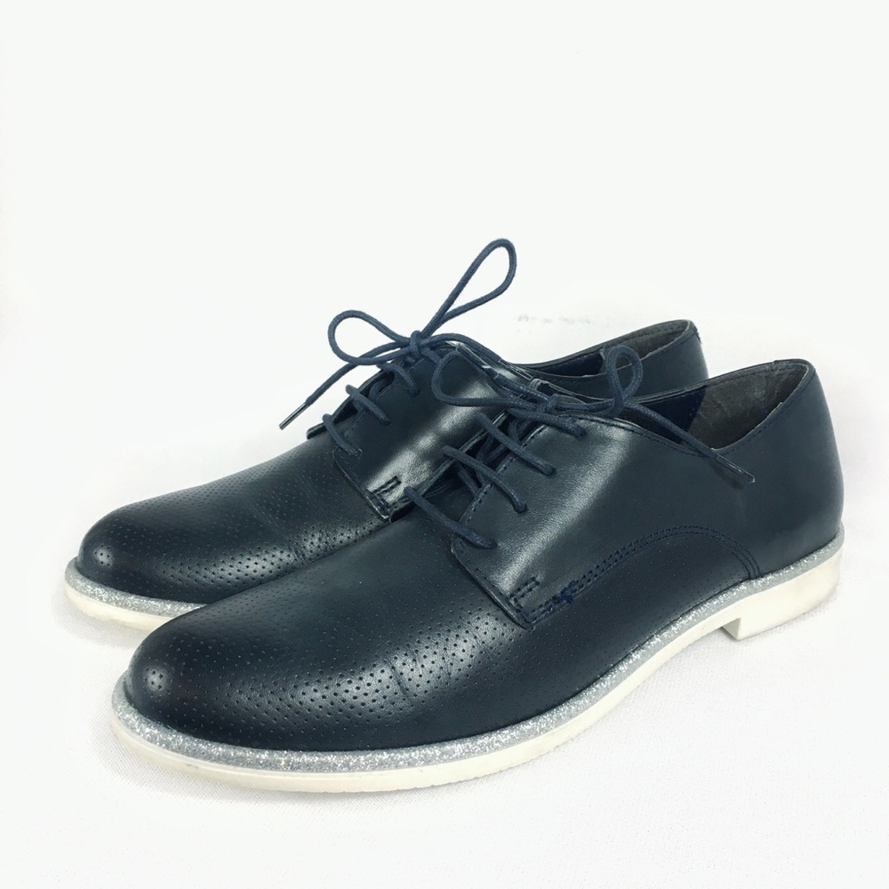 Italian Like New Lace Up Oxford All Upper Leather